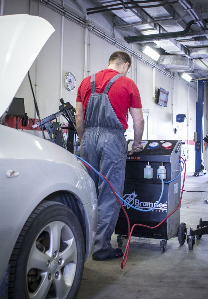 Заправка кондиционера в КОЛЕСО